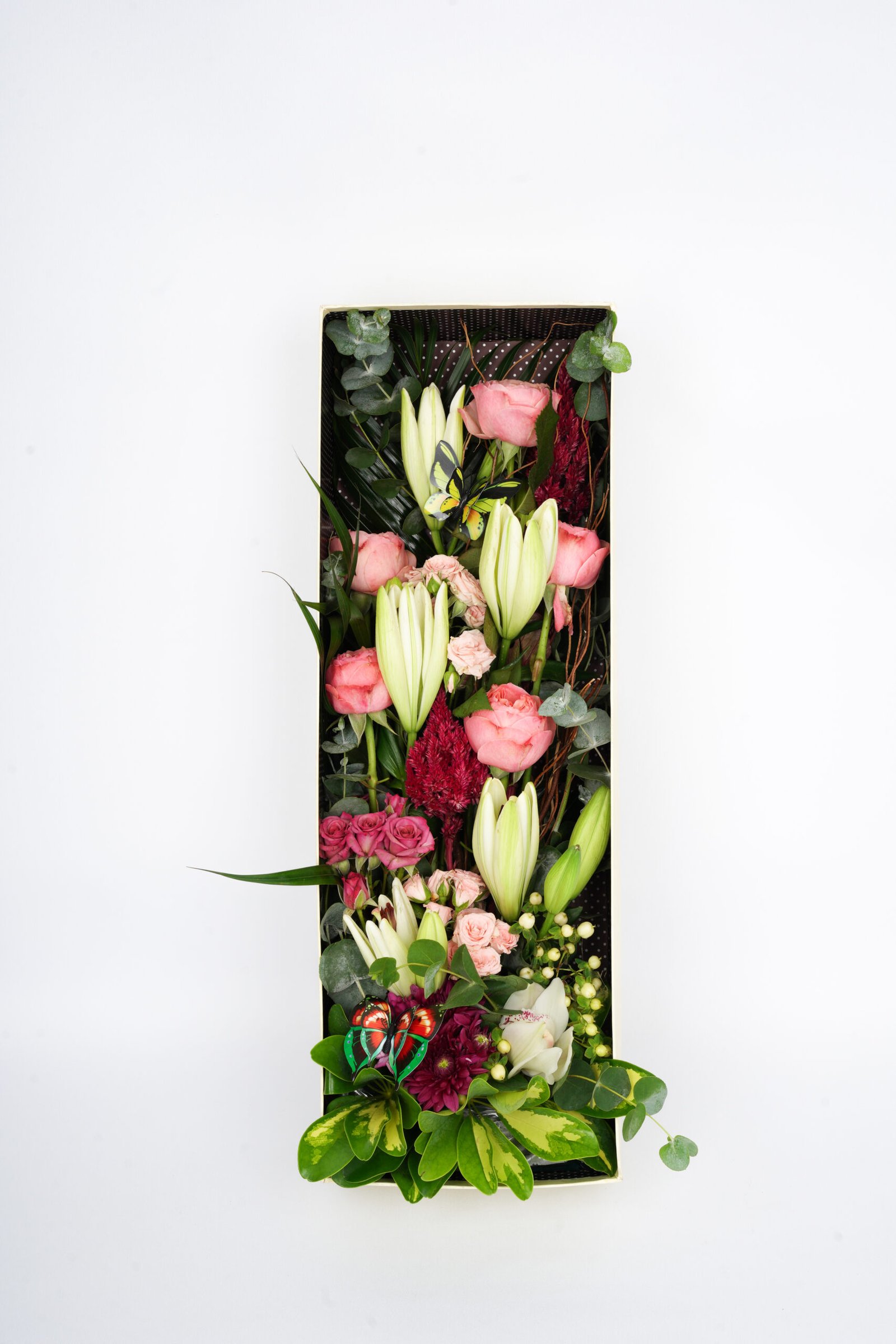 Flowers in box