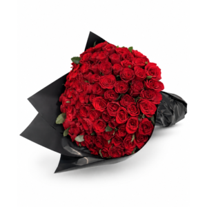 100 Red Romance Bouquet